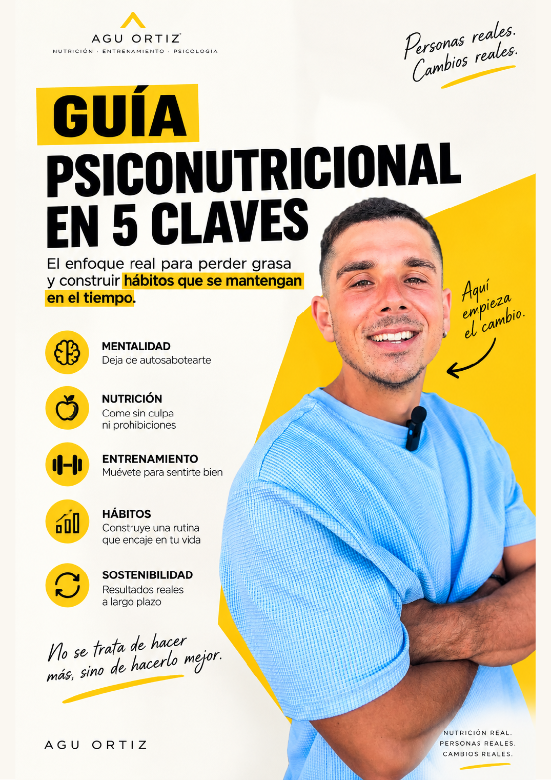 Portada de la guía psiconutricional en 5 claves